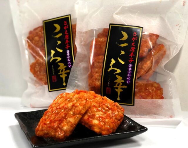 旨辛せんべい　こころ辛