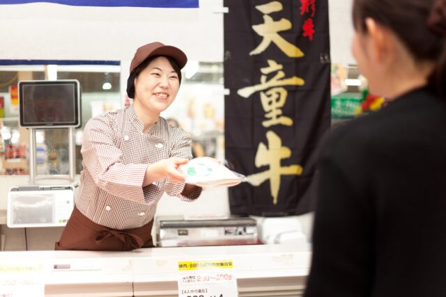 対面販売